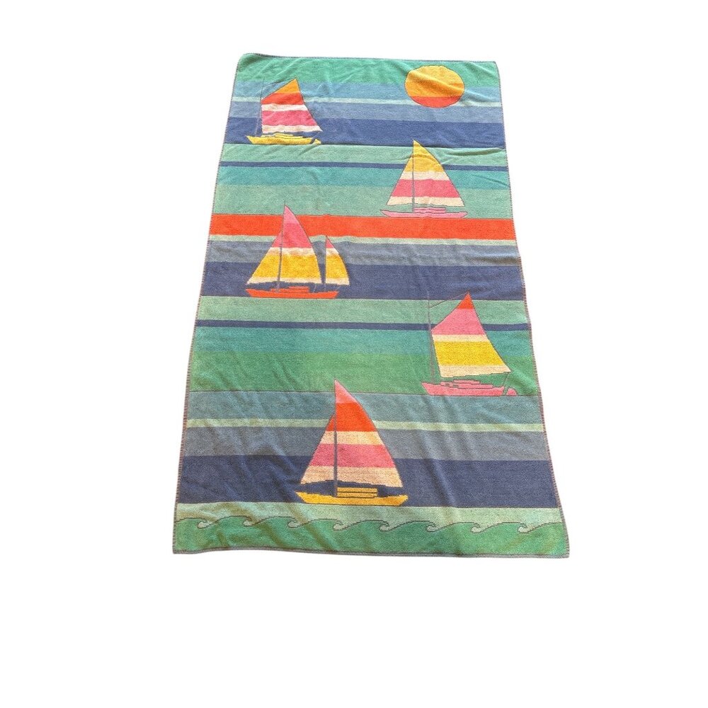 Two Beach Towels & Amanda Smith Woven Beach Tote Set⛱️PRICE IS FIRM⛱️ - Picture 5 of 15